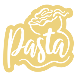 Pasta cut out Transparent PNG