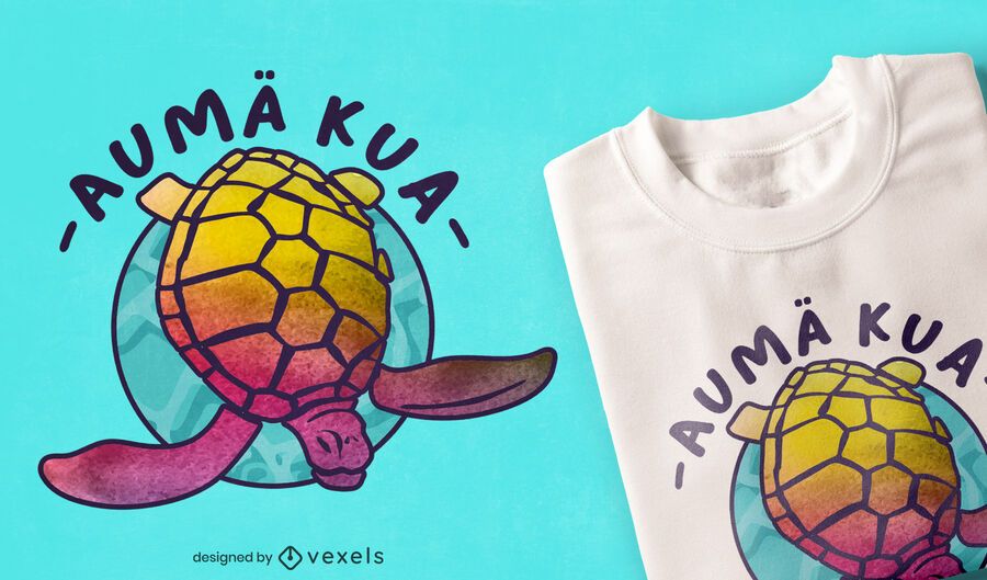 Turtle hawaiian tie dye t-shirt design Turtle hawaiian tie dye t-shirt design
