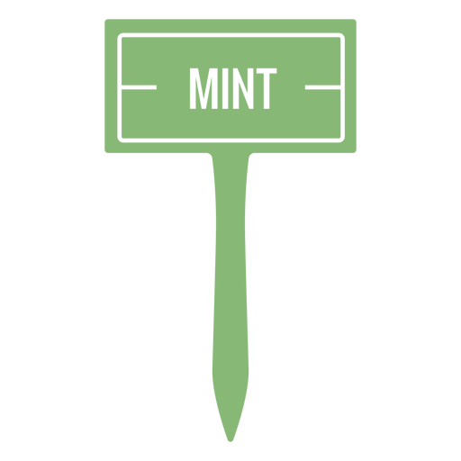 Mint sign cut out