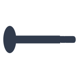Elevator bolt silhouette PNG Design