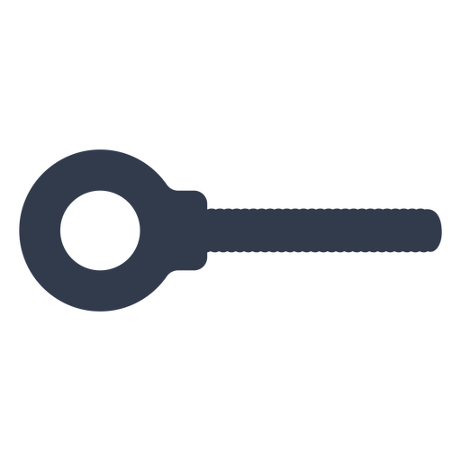 Eye bolt flat  PNG Design