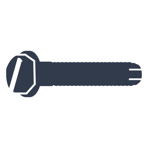 Hex bolts screw cut out PNG Design