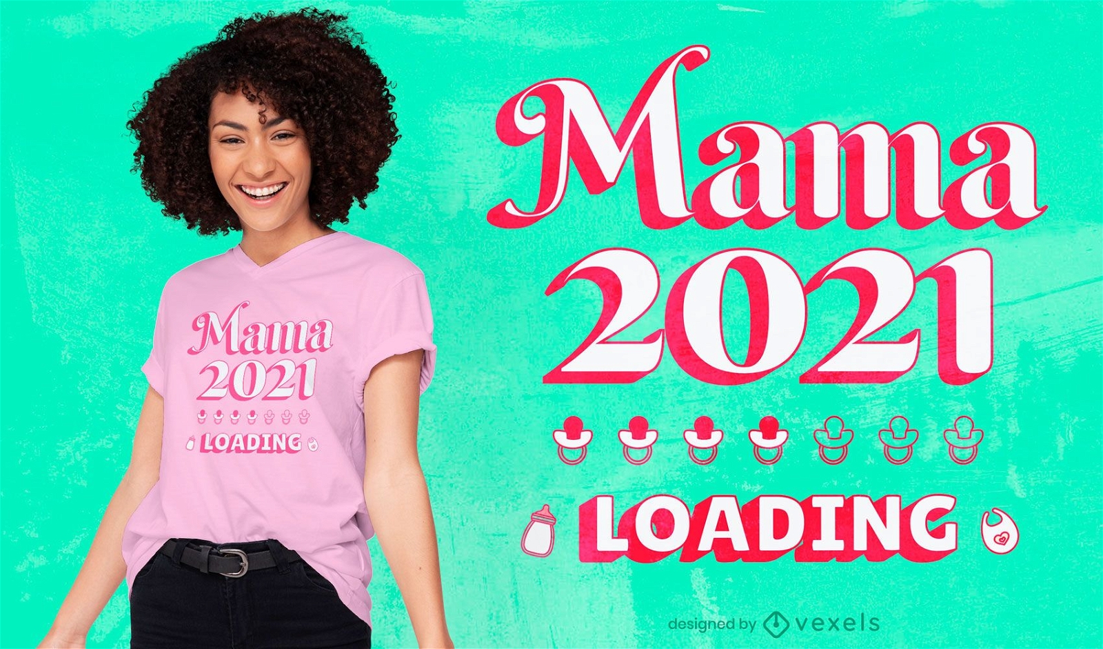 Muttertag 2021 T-Shirt Design