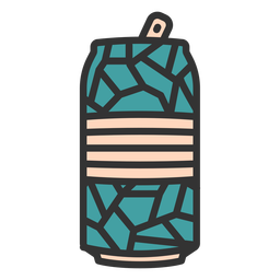 10_Food_Drinks_Detailed Geometric_2_Vinyl Color - 5 PNG-Design