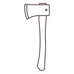 Common axe stroke Transparent PNG
