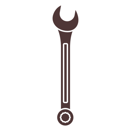 Wrench cut out PNG Design