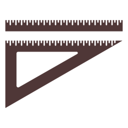 Rulers set cut out PNG Design