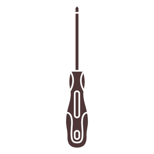 Phillips screwdriver cut out PNG Design