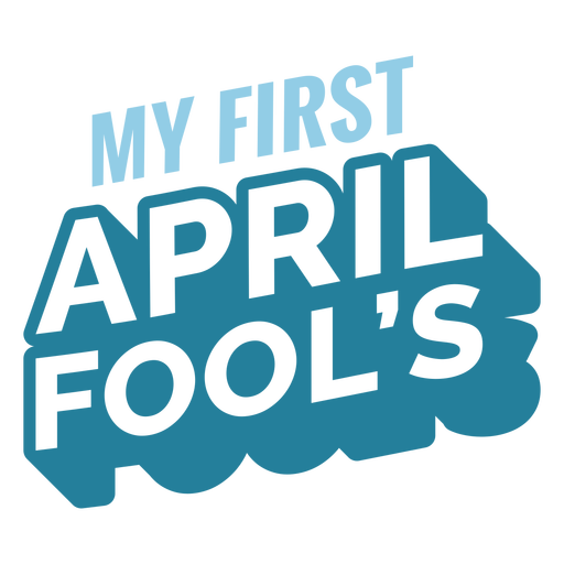 My first April Fool's quote cut out PNG Design