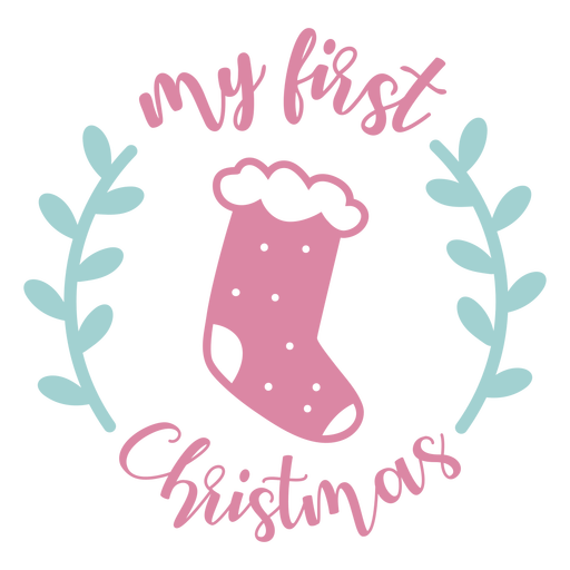 BabiesFirstHoliday-MyFirst-Vinyl - 4 PNG-Design
