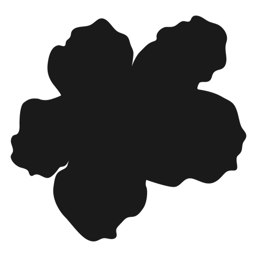 Hibiscus silhouette
