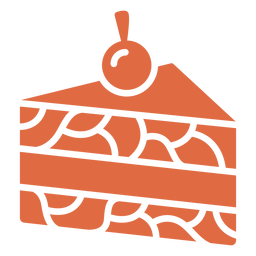 Slice of cake cut out Transparent PNG