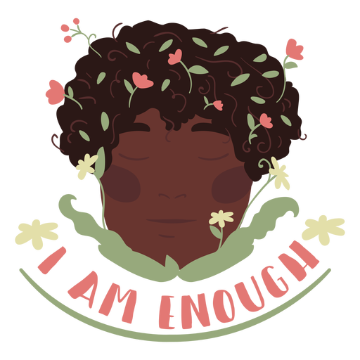 I am enough badge