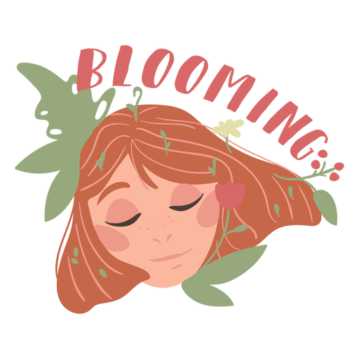 Blooming badge