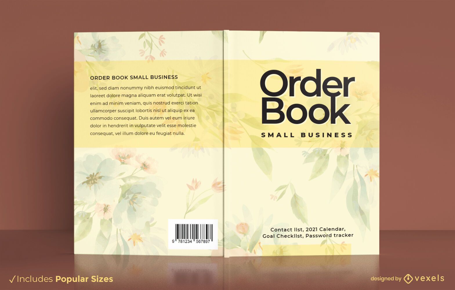 Order book business book cover design