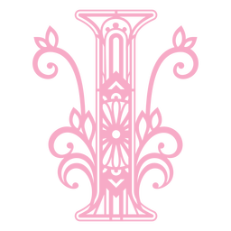 Mandala Monogramas Redemoinho feminino - 33 Desenho PNG