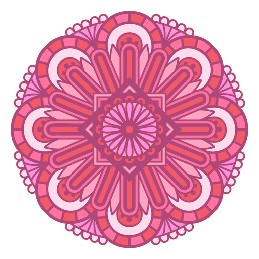 Mandala Monogramme Femenine Swirl - 78 PNG-Design