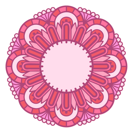 Mandala Monogramme Femenine Swirl - 79