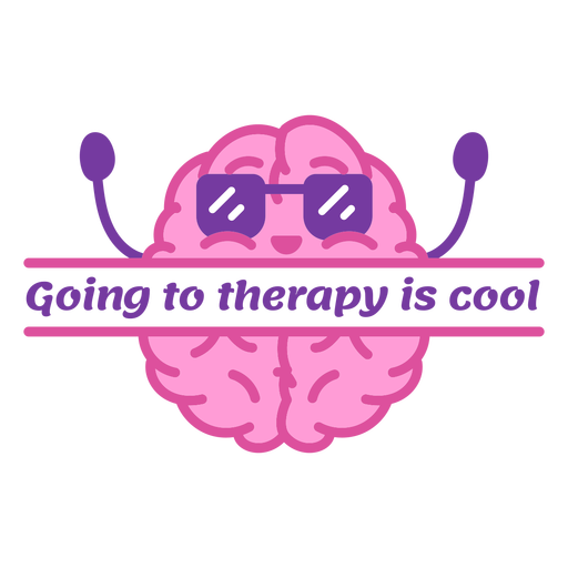 Mental_Health_Kawaii_Brains - 20 Diseño PNG