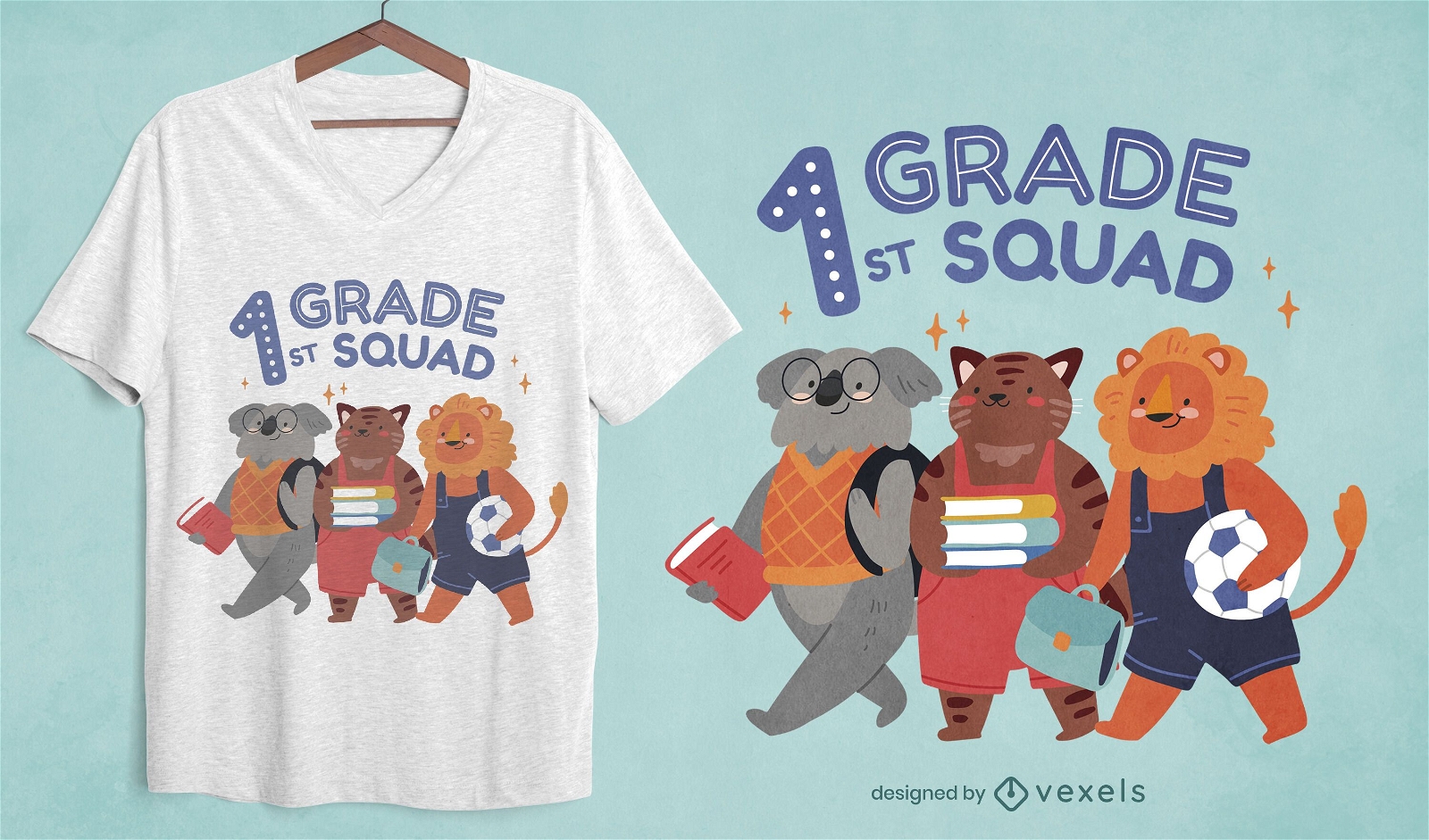 First grade squad t-shirt design