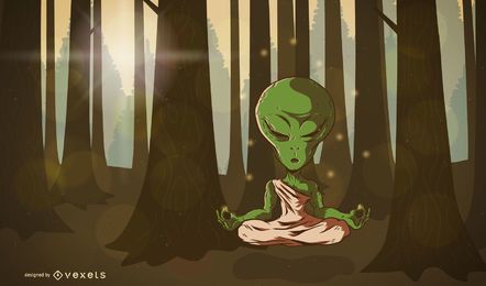 Vector de fantasía loca