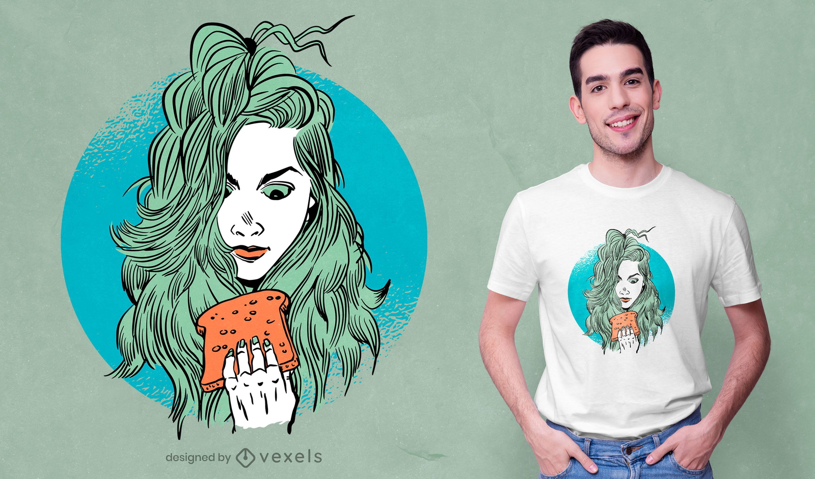 Girls T Shirt Vector Designs & More Merch