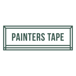 Painters tape label stroke PNG Design Transparent PNG