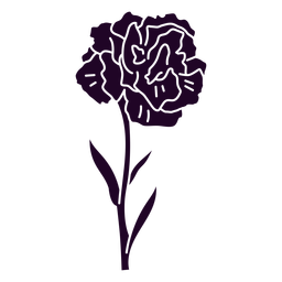 Carnation Flowers Garden Quote T-shirt Design Vector Download