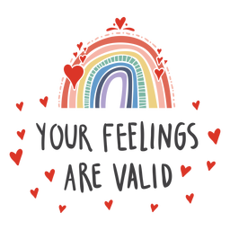 MentalHealth-Rainbows-Hygge - 16 Desenho PNG
