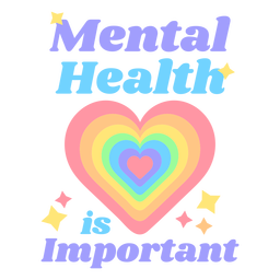 MentalHealth-Rainbows-Kawaii-VinylColor-CR - 5 Diseño PNG