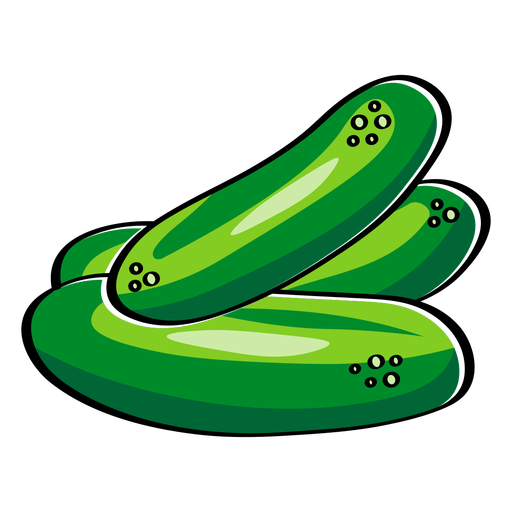 Pickle color stroke PNG Design