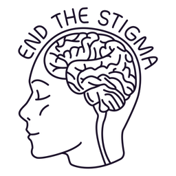 MentalHealth-brains-faltWashInkContourOverlay - 30 Desenho PNG