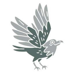 Landing Eagle Cut Out PNG & SVG Design For T-Shirts