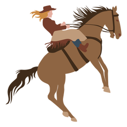 RanchFarmDecor-Cowboy e cavalos - 10 Desenho PNG