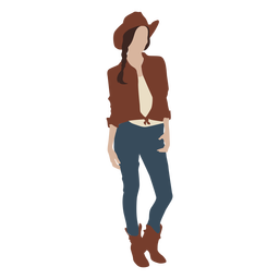 RanchFarmDecor-Cowboy y caballos - 11 Diseño PNG
