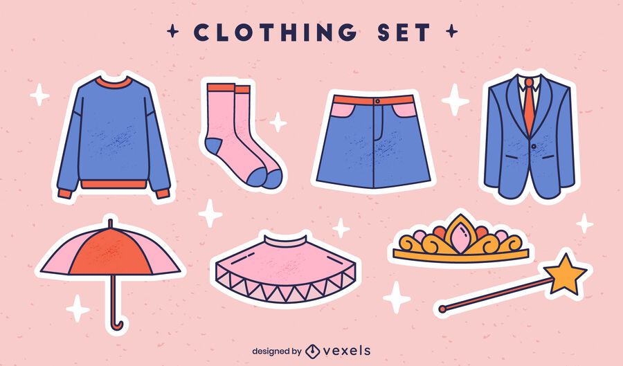 Formal clothes and girl costumes set Formal clothes and girl costumes set