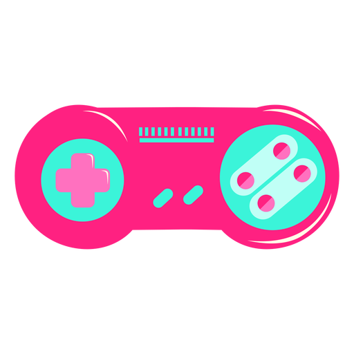 Desenho de controlador de jogo kawaii para colorir