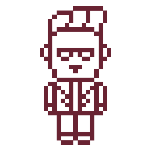 PixelArt-Characters80s-Vinyl - 2 PNG-Design