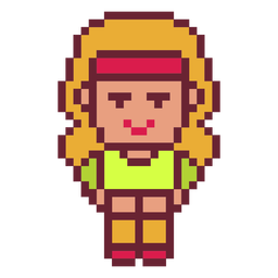PixelArt-Characters80s-Color-Vinyl - 3 PNG-Design