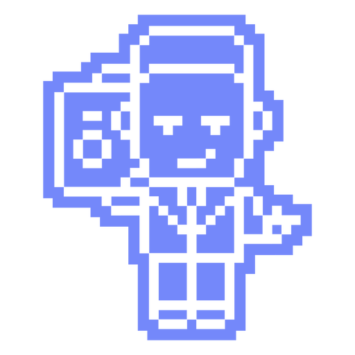 PixelArt-Characters80s-Invested-Vinyl - 4 PNG-Design