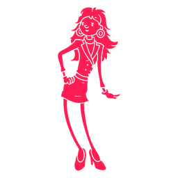 Personagem de desenho animado dos anos 80 CR - 13 Desenho PNG