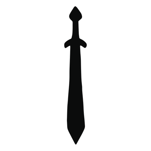 Wide straight sword silhouette