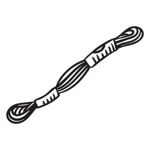 Sewing thread stroke PNG Design