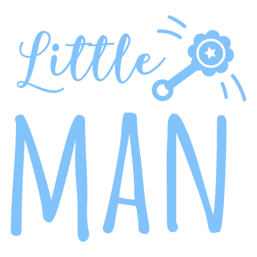 Little man badge