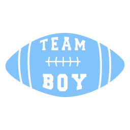 Team Boy Cut Out Badge PNG & SVG Design For T-Shirts