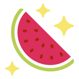 Watermelon sparkle flat