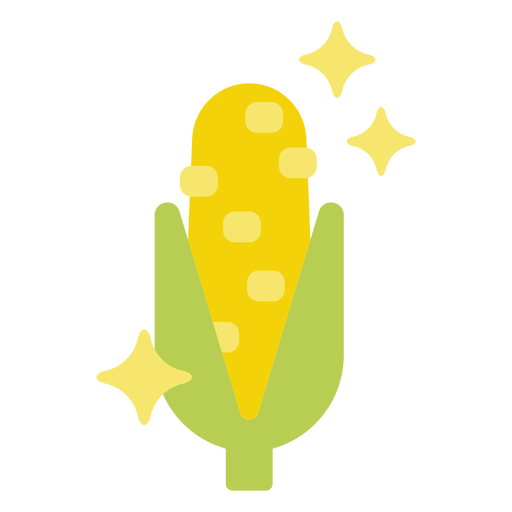 Corn on the cob flat
