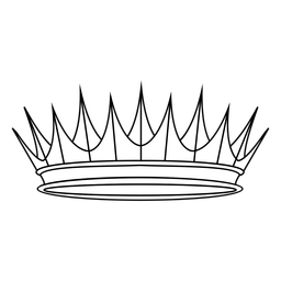 Kronen - 4 PNG-Design