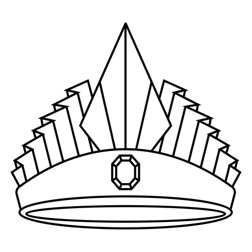 Diamond royalty crown