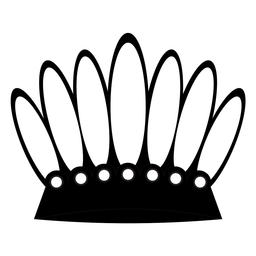 queen crown outline clipart